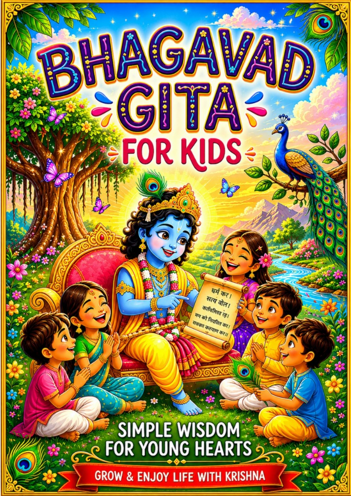 What's Inside Bhagavad Gita for Kids: A Peek at the Stories, Activities & Lessons