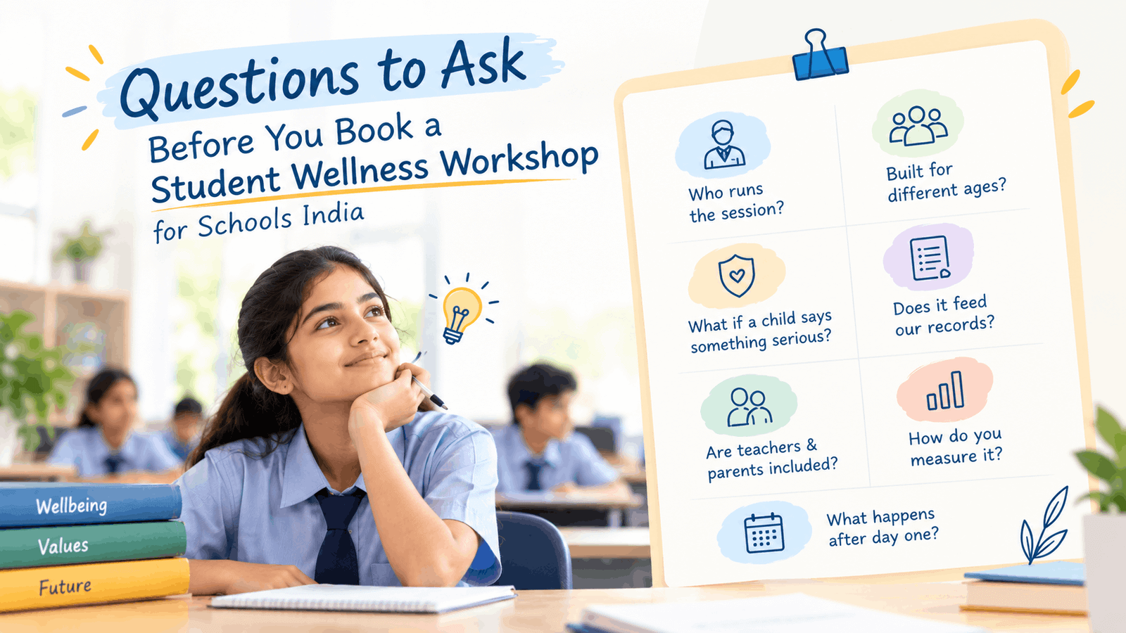 Questions to ask before you book a student wellness workshop for schools