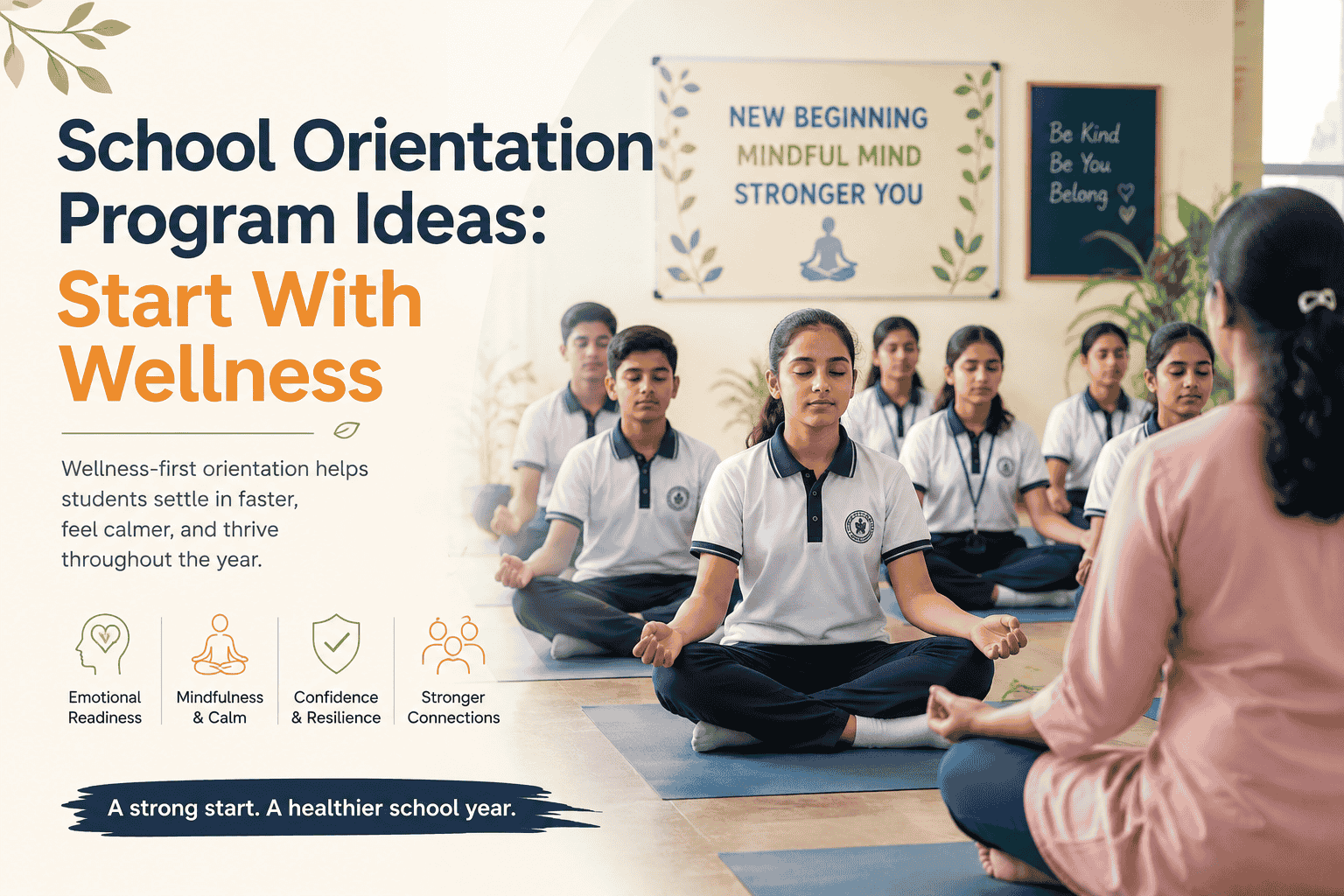 School Orientation Program Ideas: Why Every School Should Start With a Wellness Session
